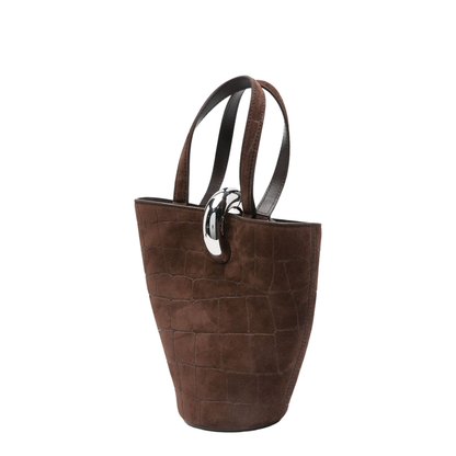Small Asymmetric Bucket Bag - Image 4