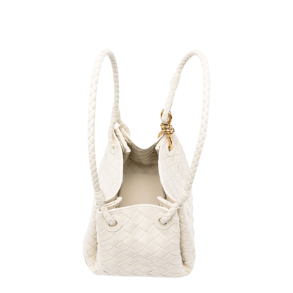 Parachute Small Leather Shoulder Bag - Sea Salt - Image 2