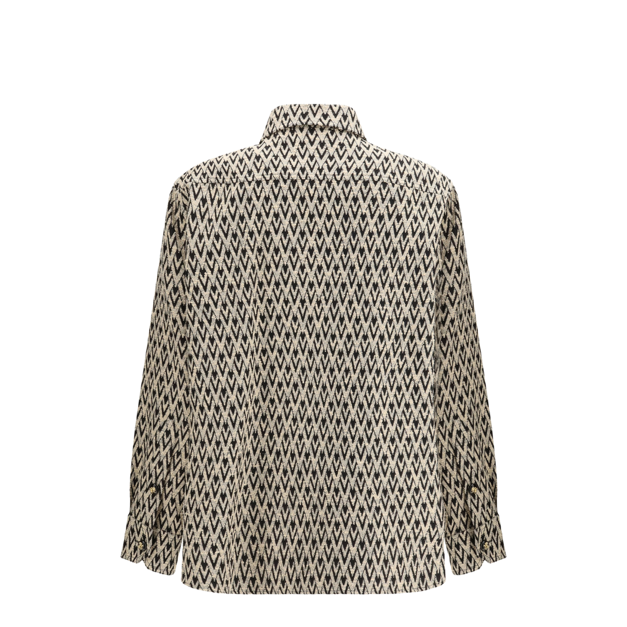 Mixed Cotton Jacquard Toute La V Jacket - Image 2