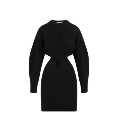 Wool Mini Dress - Image 1