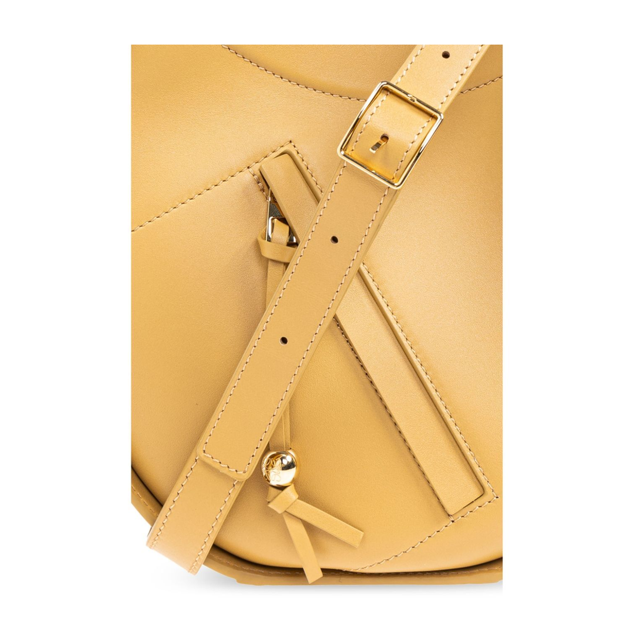 Hammock Slice Bag in Shiny Calfskin - Image 11