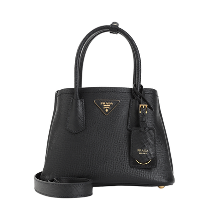 Black Leather Handbag - Image 1