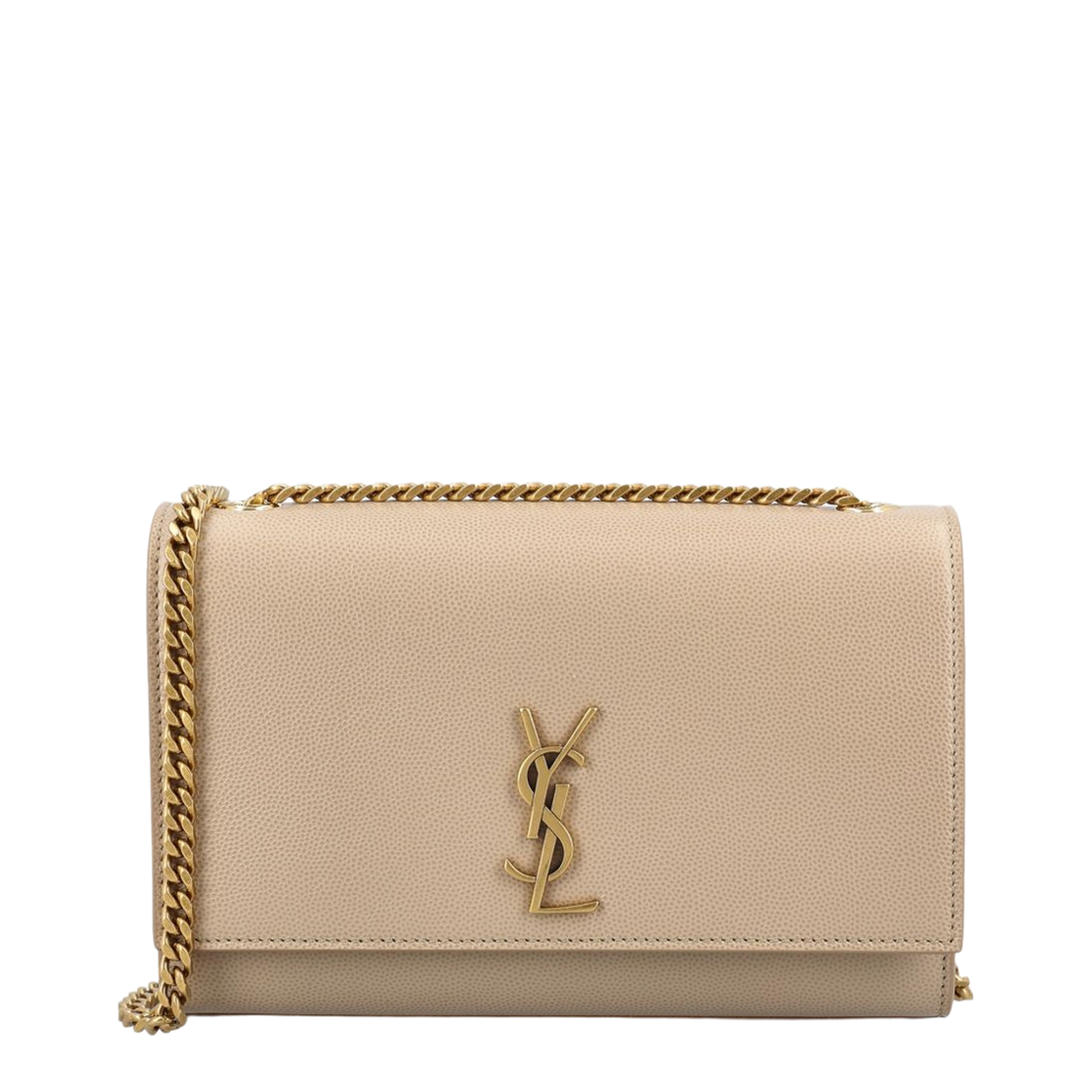 New Kate Small Leather Shoulder Bags - Dark Beige - Image 1