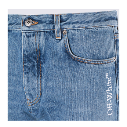 Half Arrow Slim Relax Jeans - Image 6