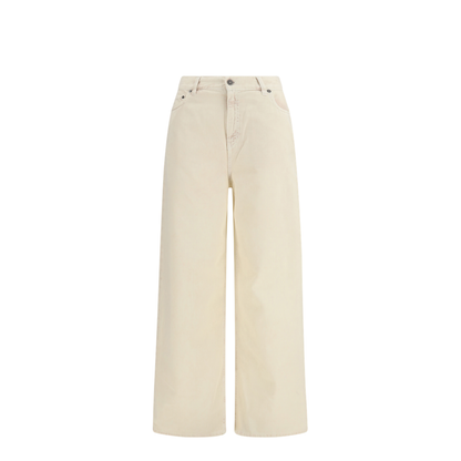 Wide-leg Cotton Denim Jeans - Image 1