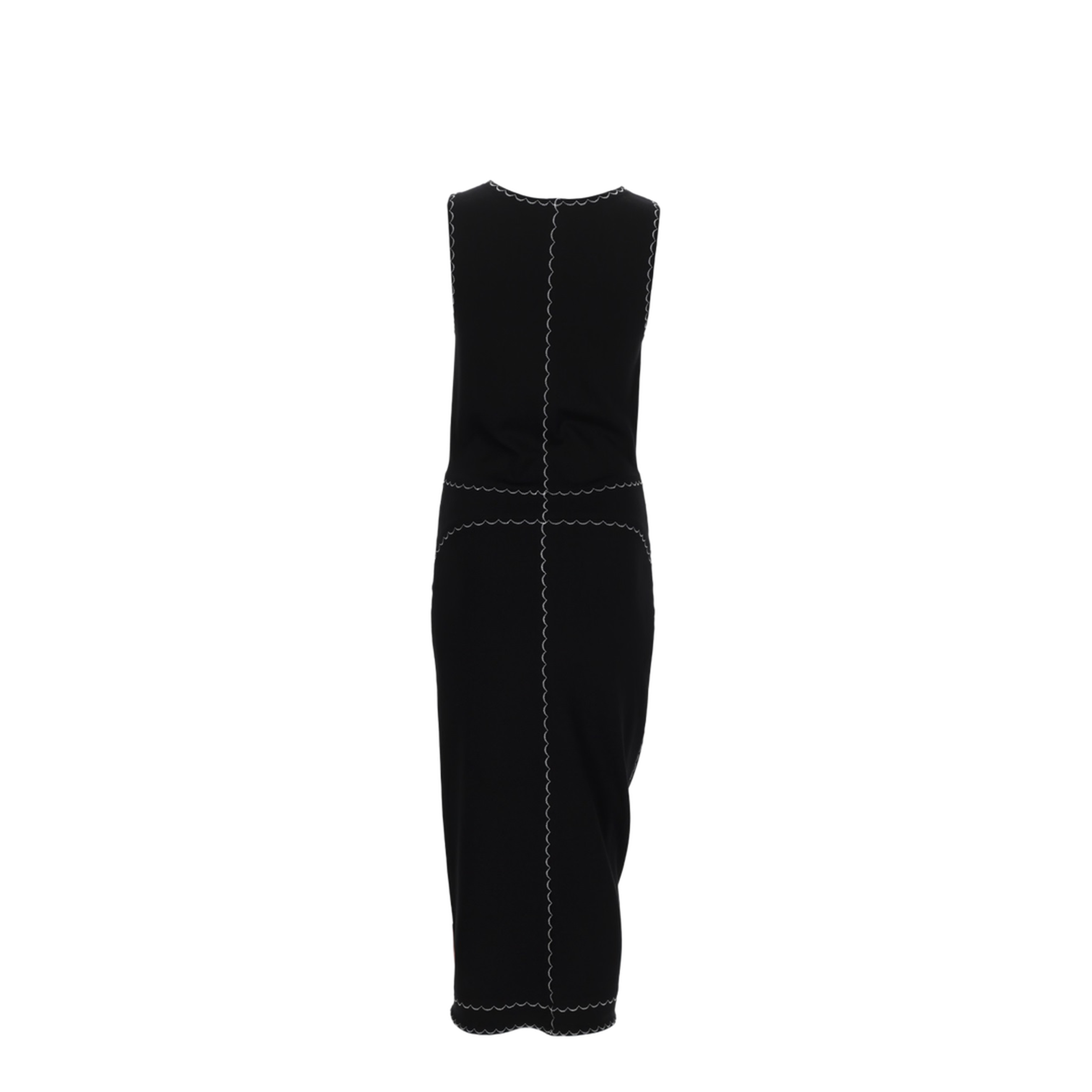 Viscose Dress with Zip - Image 2
