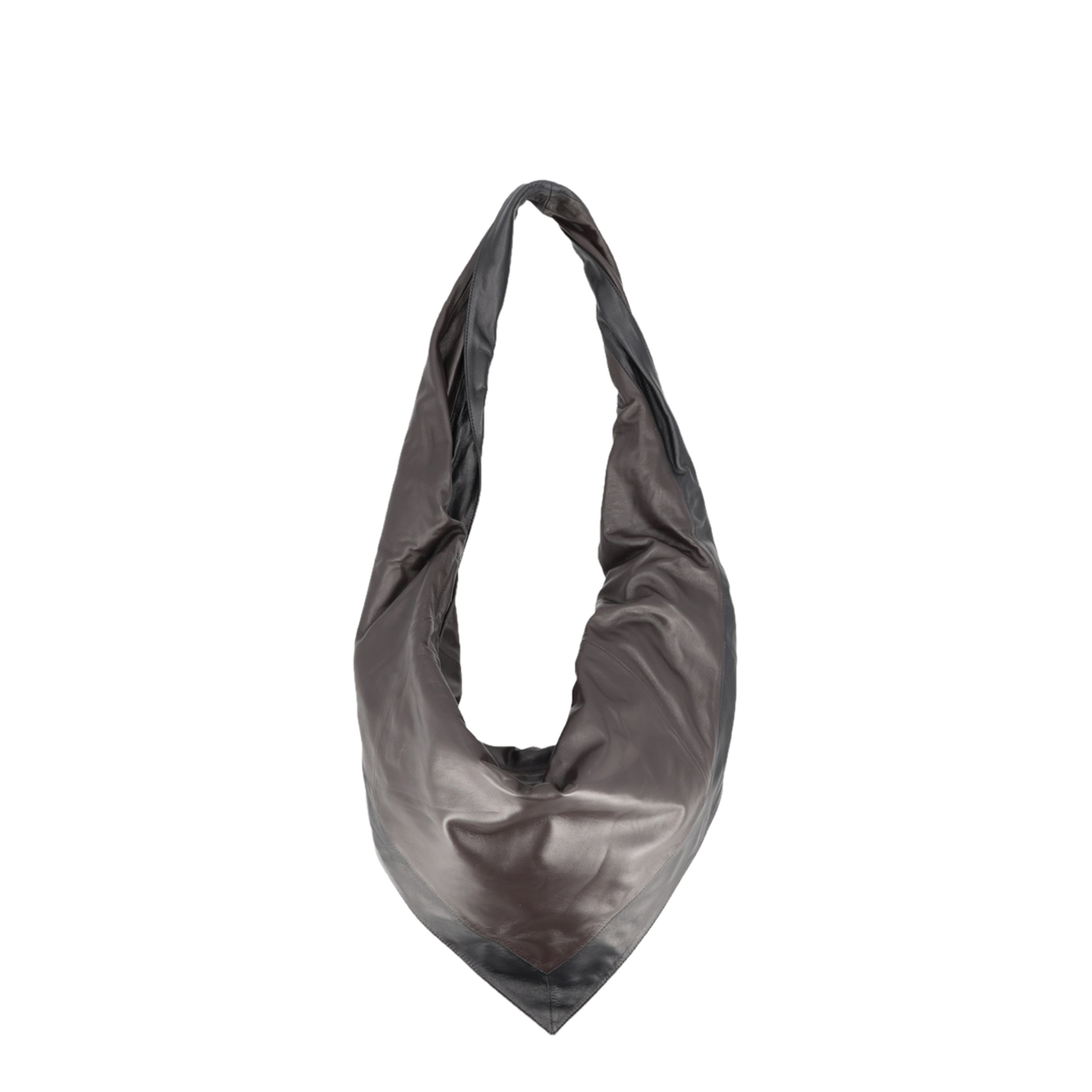 Scarf Shoulder Bag - Black - Image 1