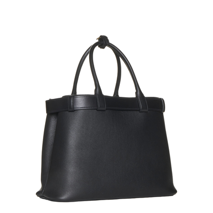 Buckle Large Leather Handbag - Image 4