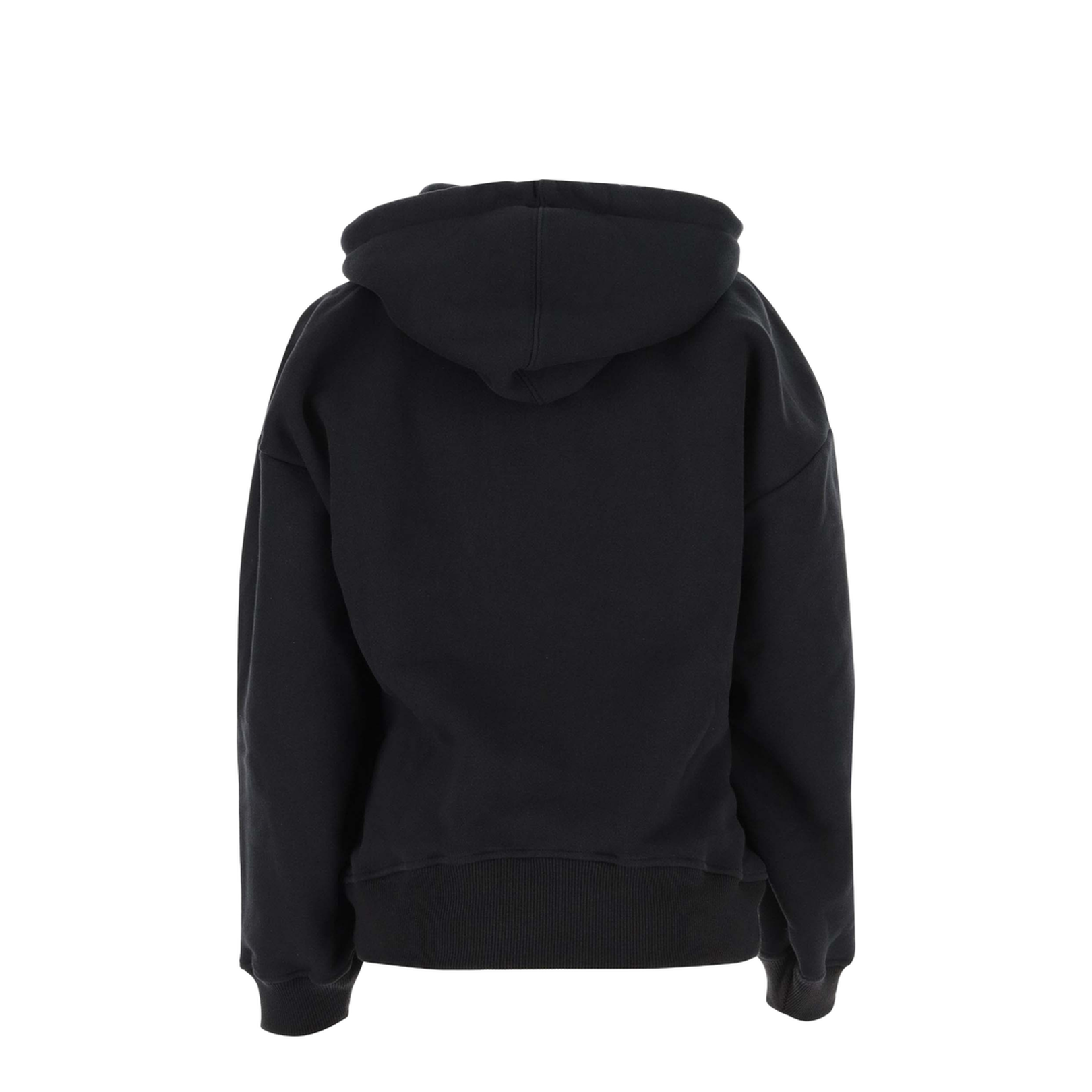 Stamp Round Over Hoodie Black - Image 2