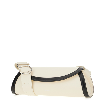 Two-tone Leather Small Cannolo Shoulder Bag - Image 1