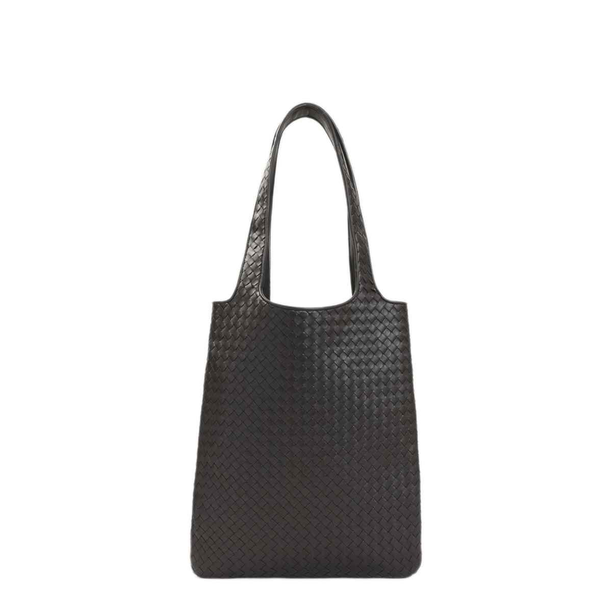 Veneto Intrecciato Lambskin Tote - Espresso - Image 4
