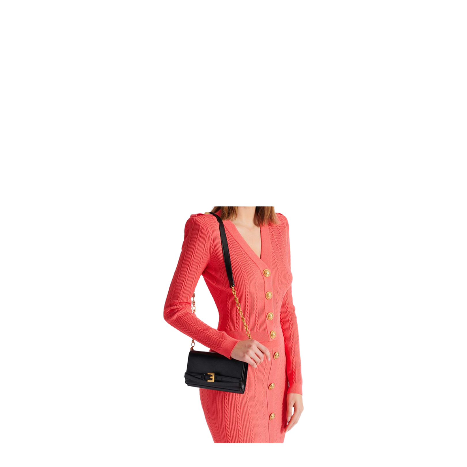 Crinkled Leather Wallet with Shuffle Chain - Image 4