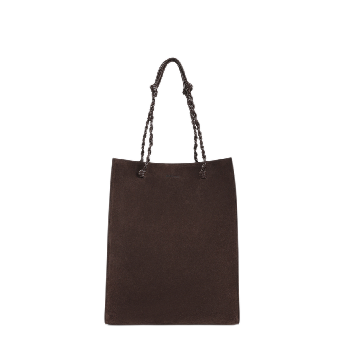 Tangle Calfskin Shopping Bag - Brown - Image 1