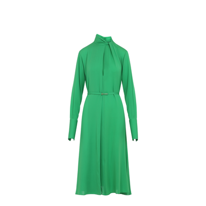 Washed Silk Midi Dress - Image 1