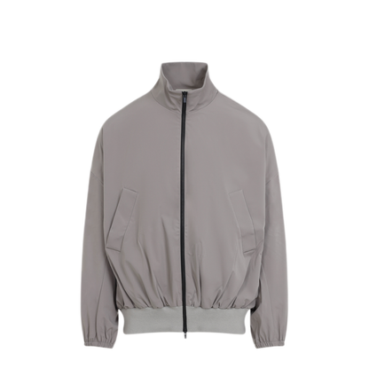 High Neck Vented Track Jacket - Image 1