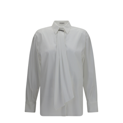Shirt With Monili Embellishment - Image 1