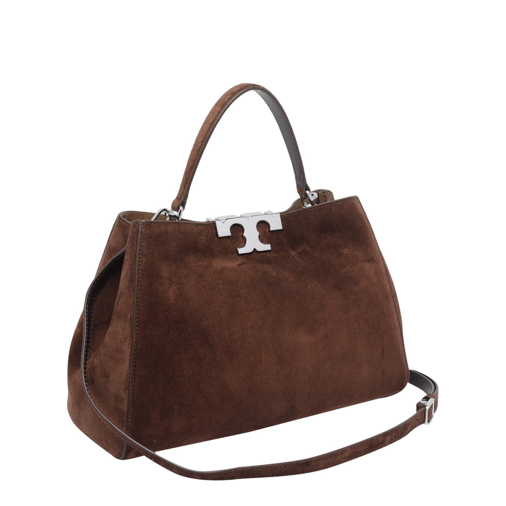 Eleanor Suede Satchel Bag - Image 2