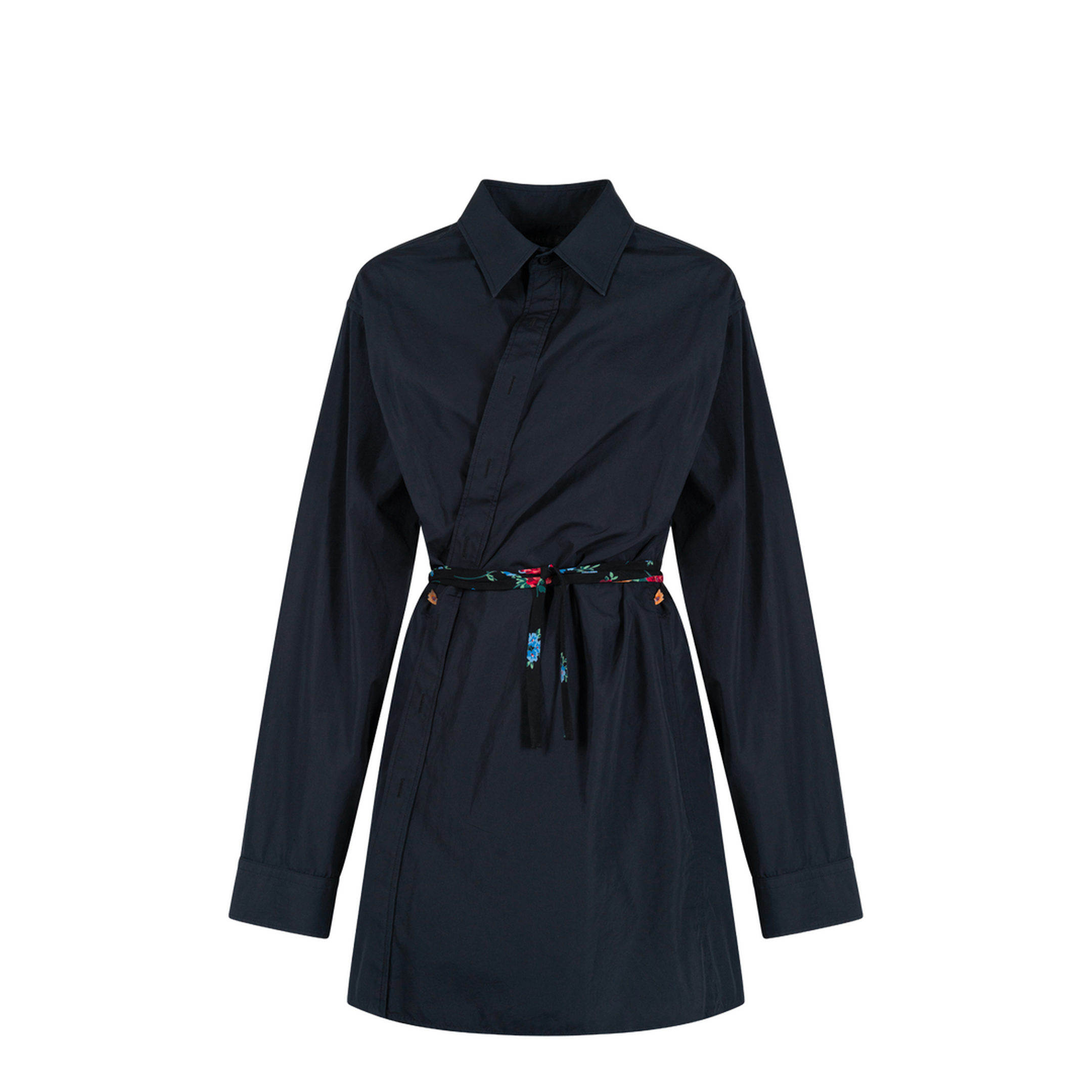 Wrap Shirt Dress - Image 1