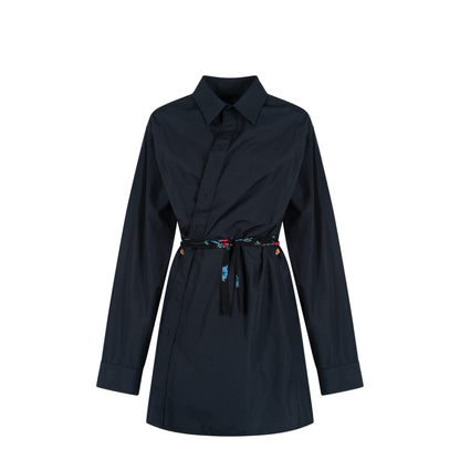Wrap Shirt Dress - Image 1