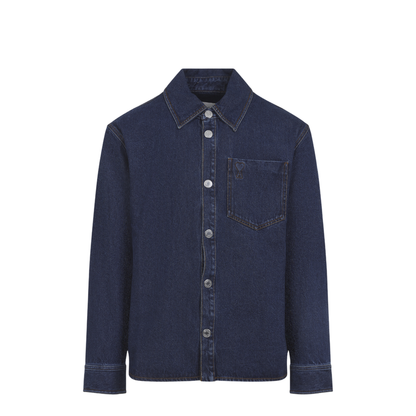 Indigo Blue De Coeur Overshirt - Image 3