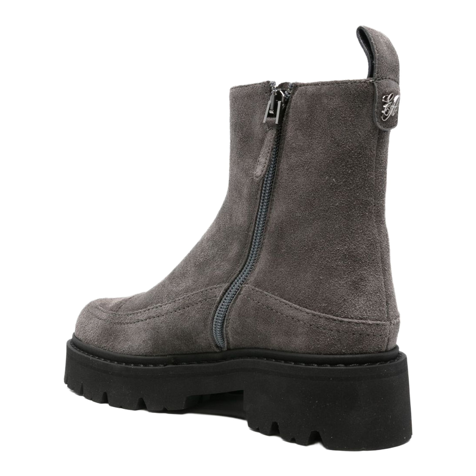 Suede Leather Boots - Image 4