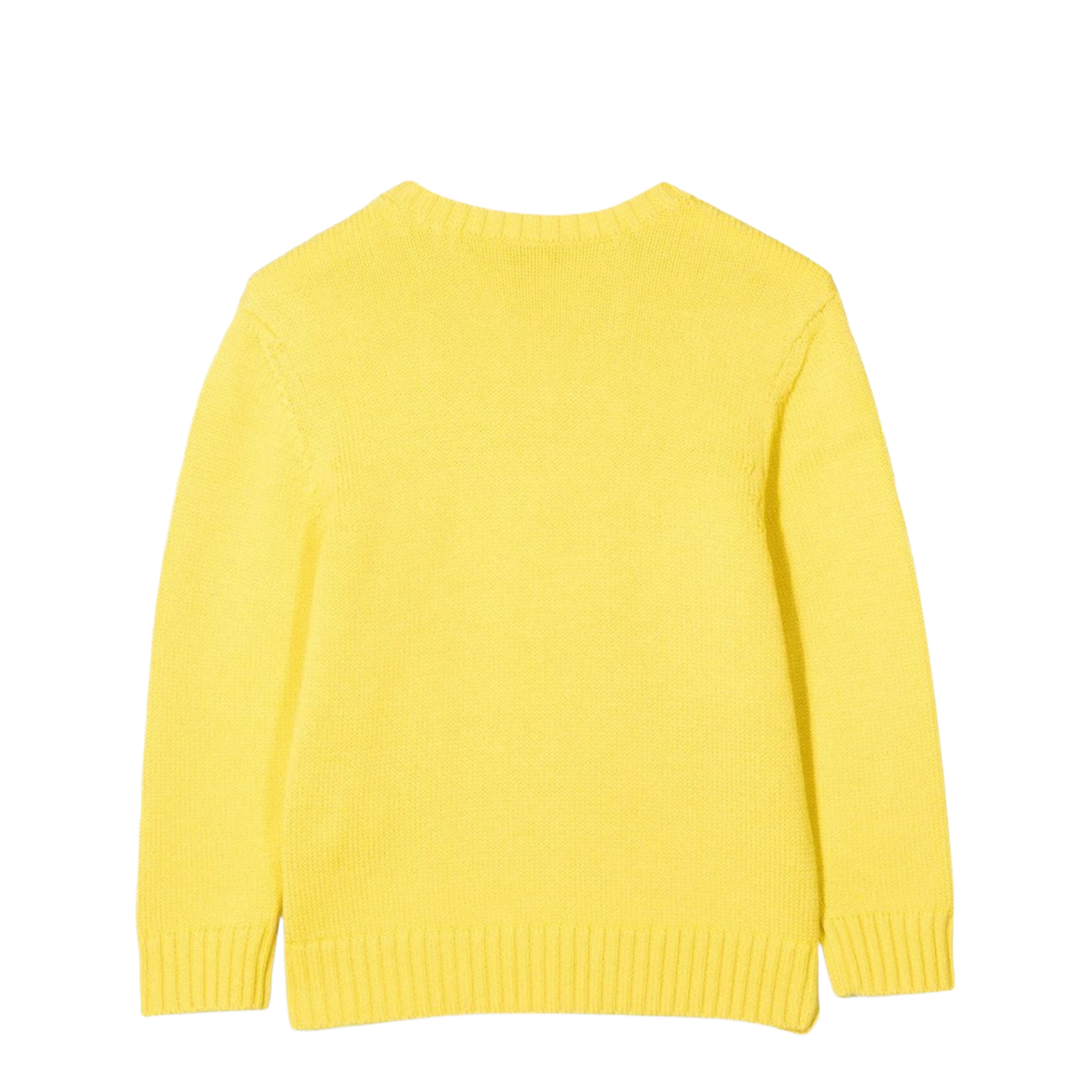 Knitted Jumper Jacquard Logo - Image 2