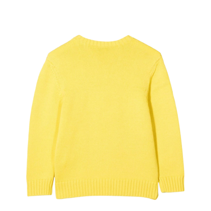 Knitted Jumper Jacquard Logo - Image 2