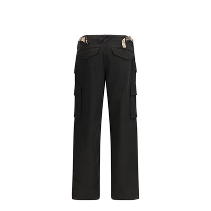 Cotton Cargo Trousers - Image 2