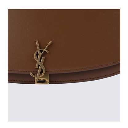 Voltaire Leather Shoulder Bags - Brown - Image 7