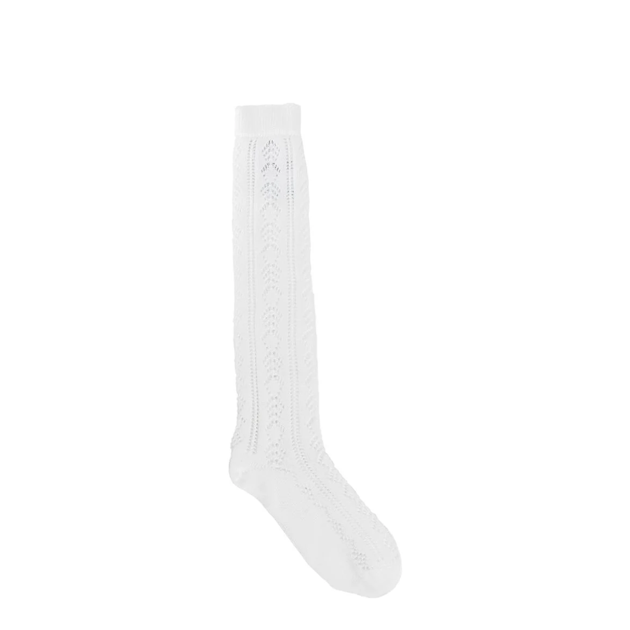 Perforated Cotton Socks With Vlogo - Image 1