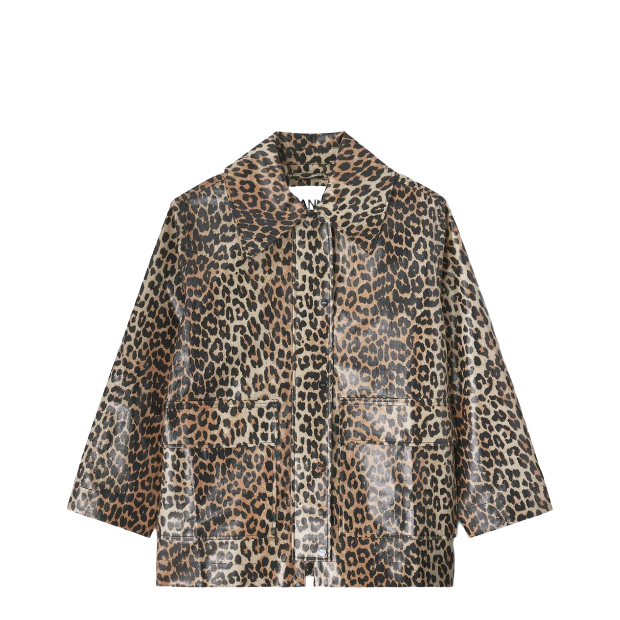 Laminated Animal Jacket - Image 1