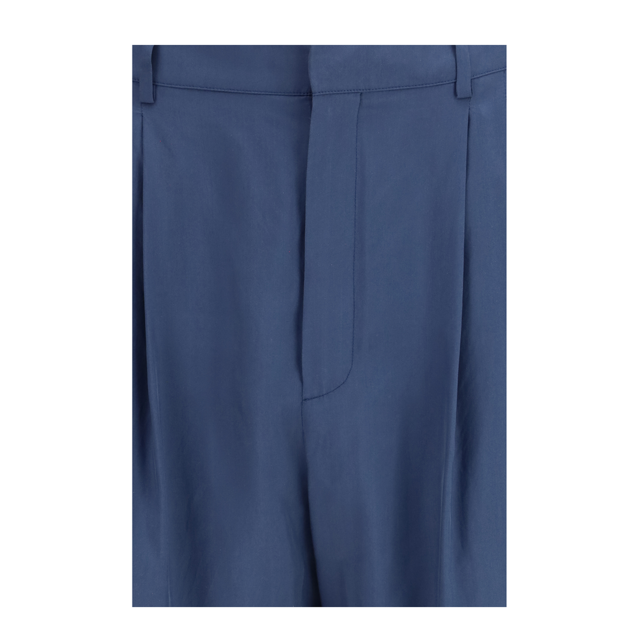 Tailored Pants with Habutai Silk Belt - Image 3