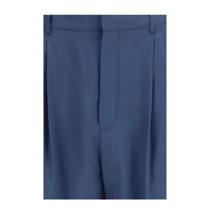 Tailored Pants with Habutai Silk Belt - Image 3
