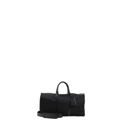 Nylon Bag Leather Black - Image 1