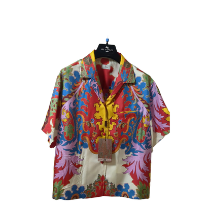 Silk Shirt Red - Image 5