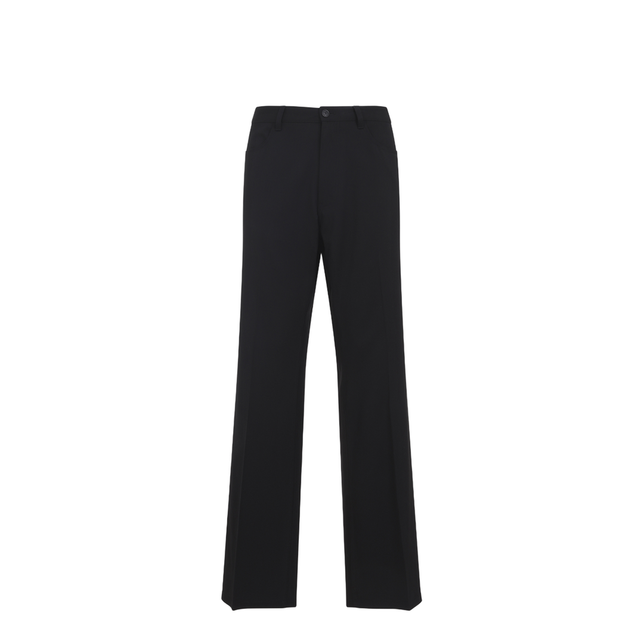 Black Straight Tailored Pants - Image 5