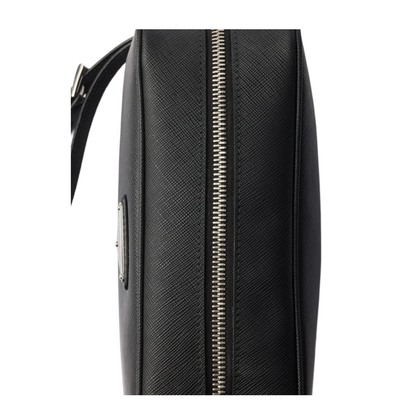 Saffiano Pouch - Black - Image 2