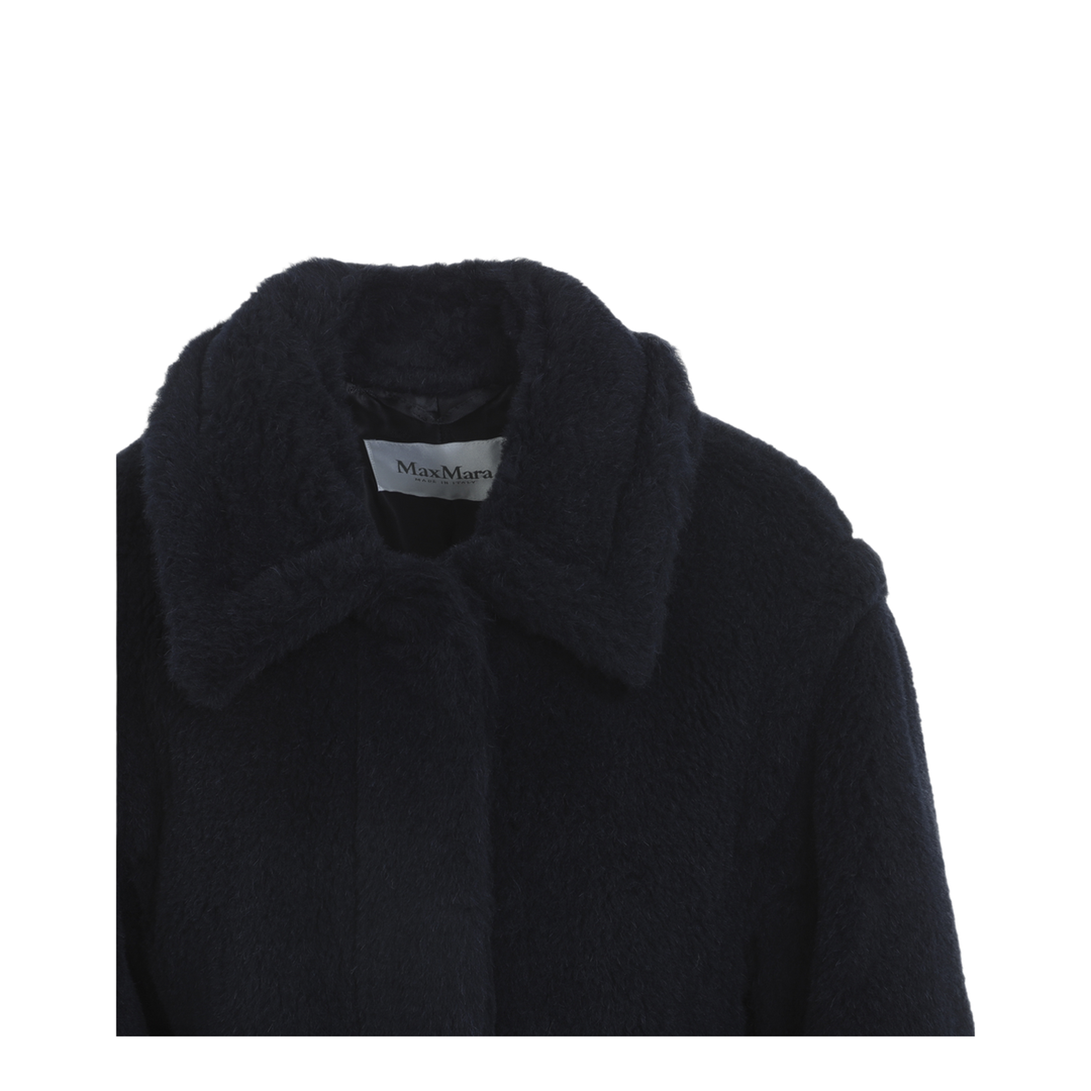 Fuggito Short Blue Teddy Coat - Image 6