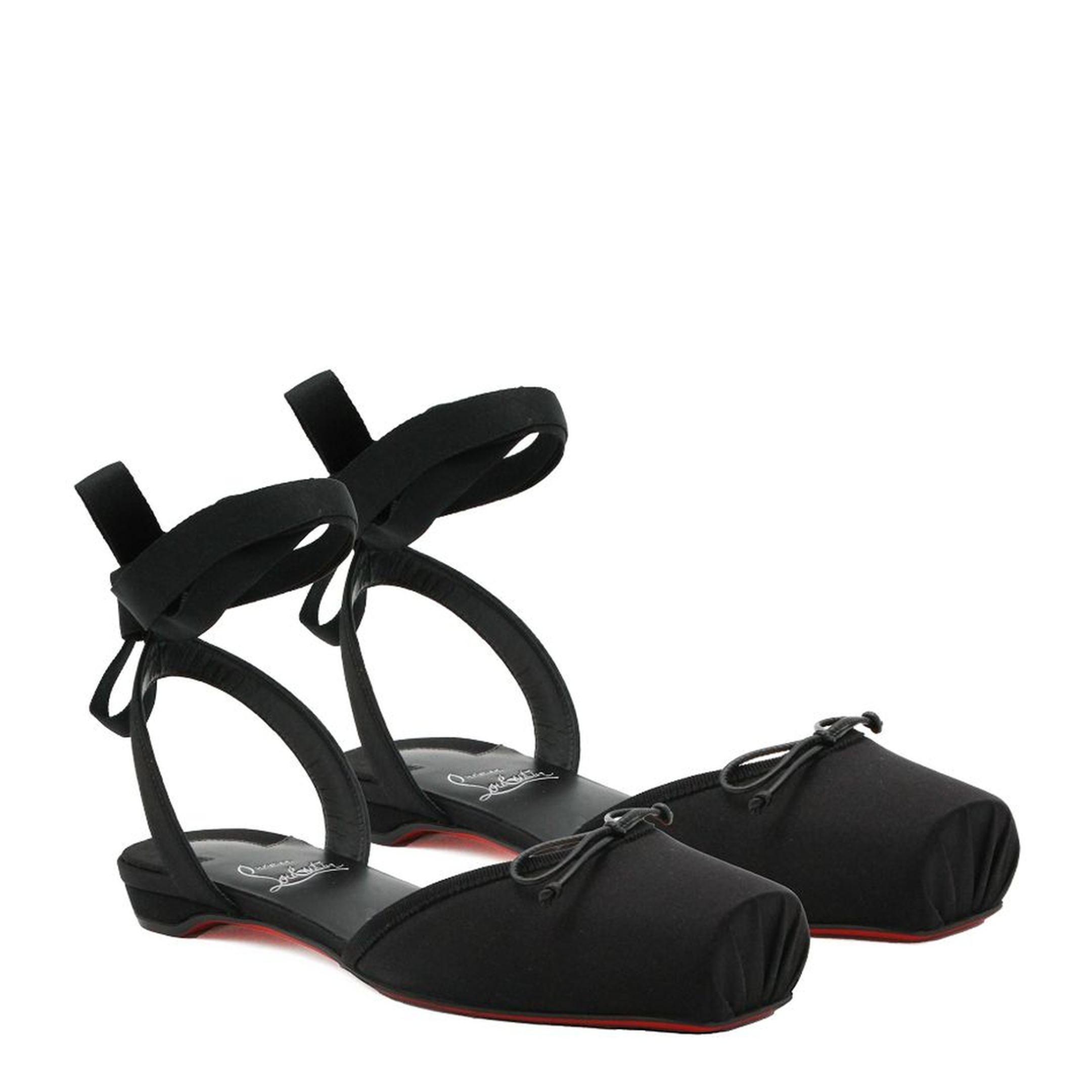 Flat Shoes Light Grey - Image 3