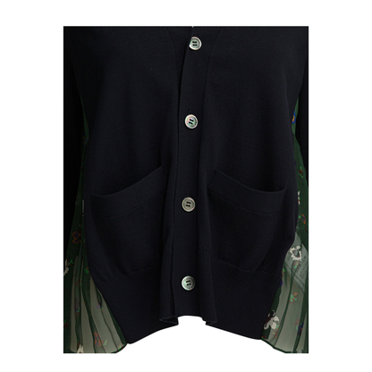 Cardigan With Floral Print - Image 3