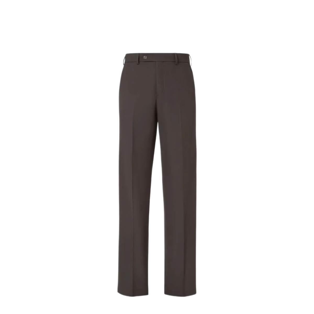 Brown wool trousers - Image 1