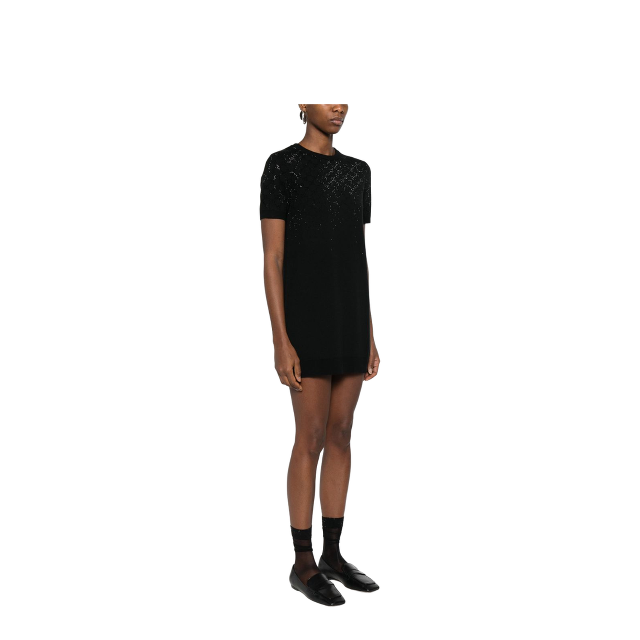 Wool Mini Dress - Image 4