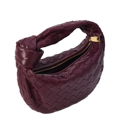 Mini Jodie Leather Top Handle Bag - Red - Image 4