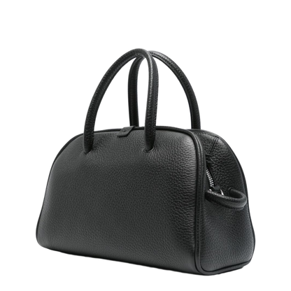 Le Petit Turismo Grained Calfskin Bowling Bag - Black - Image 4