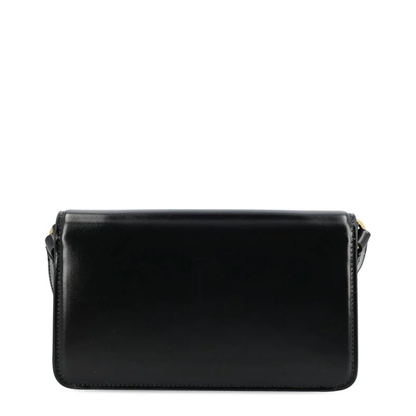VLogo Crossbody Bags Leather Black - Image 2