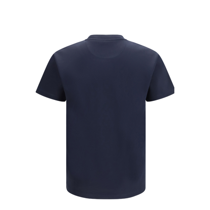 Cotton T-shirt with Embroidered Logo - Image 2