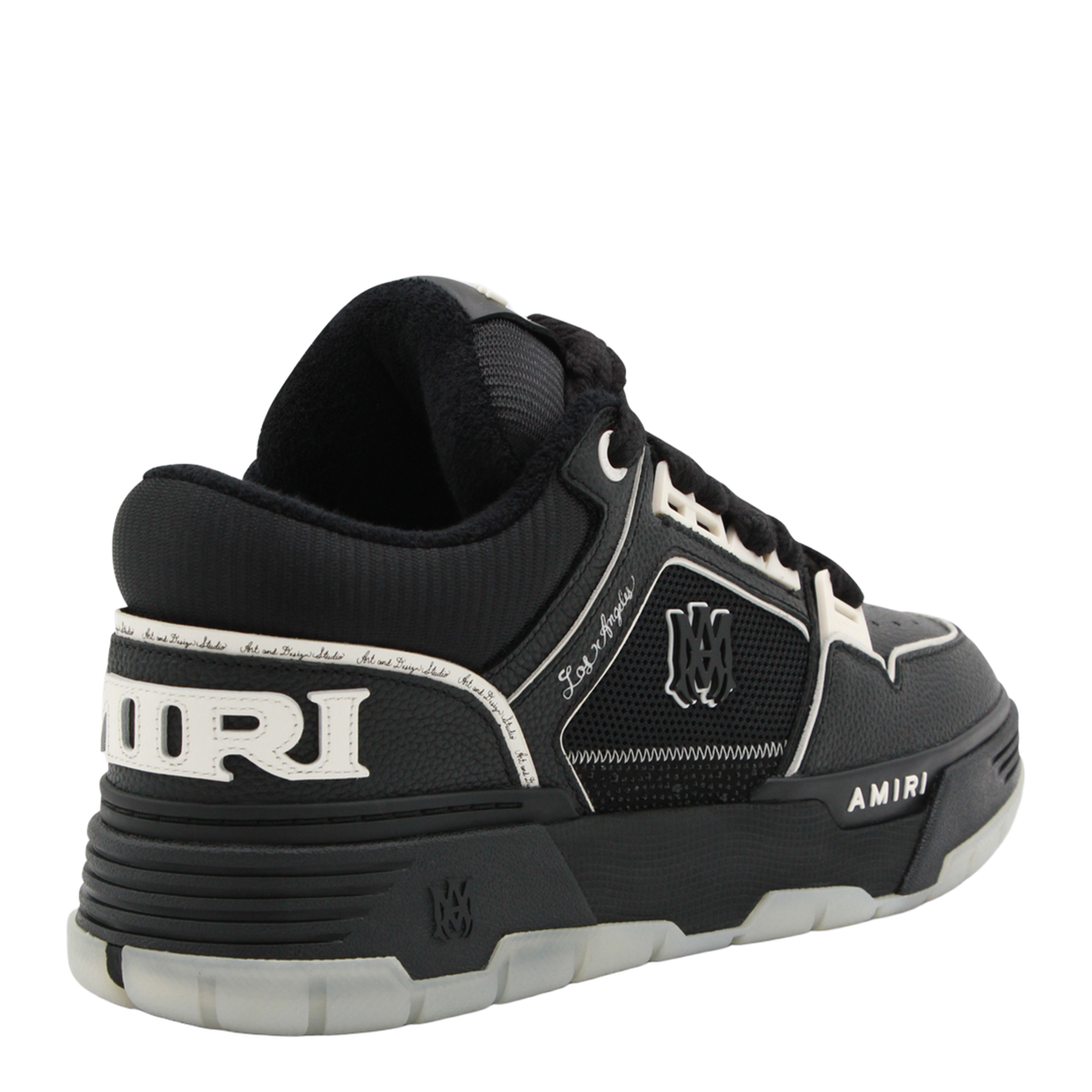 Leather Mesh Sneakers - Image 6