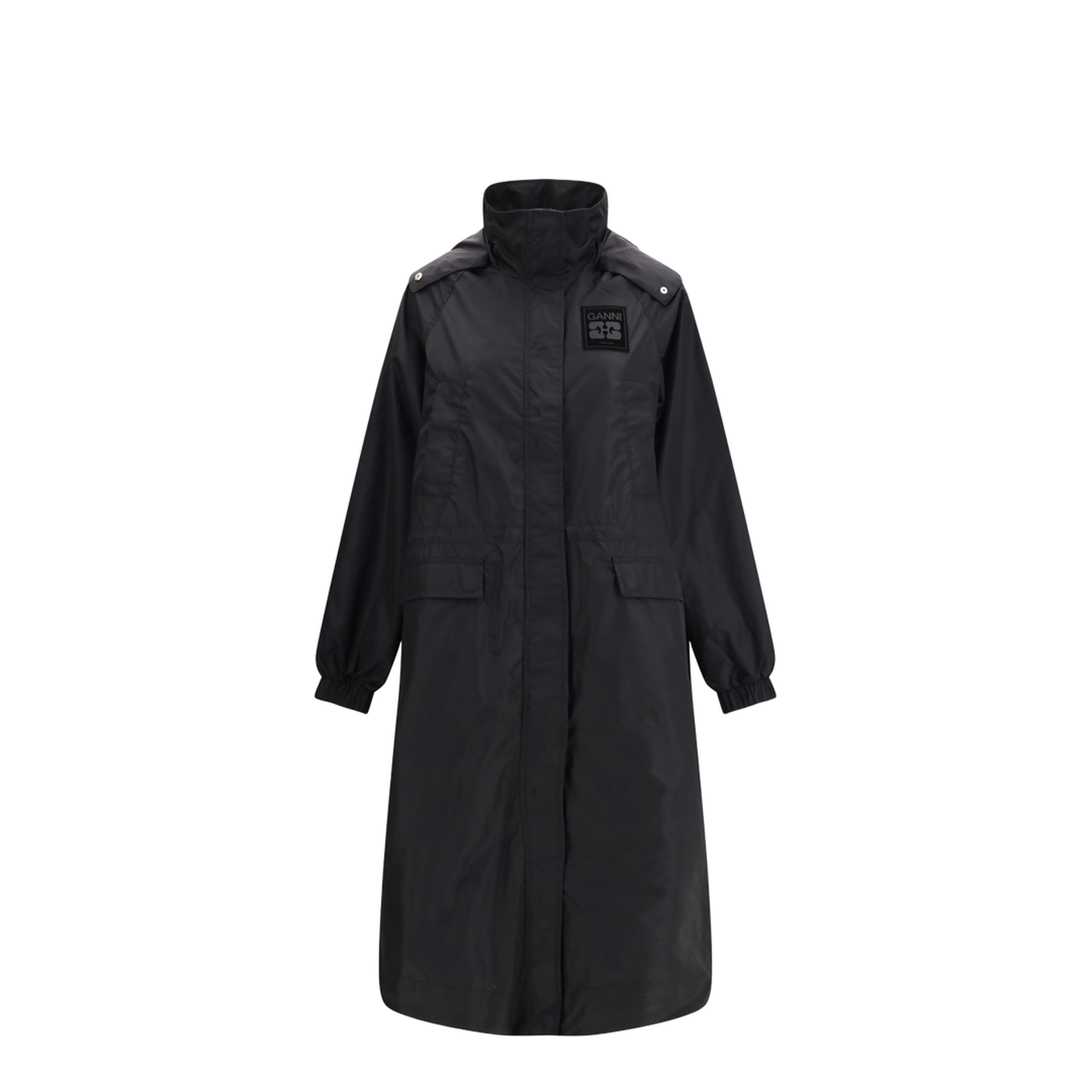 Flyweight Banana Graphic Long Parka - Image 1