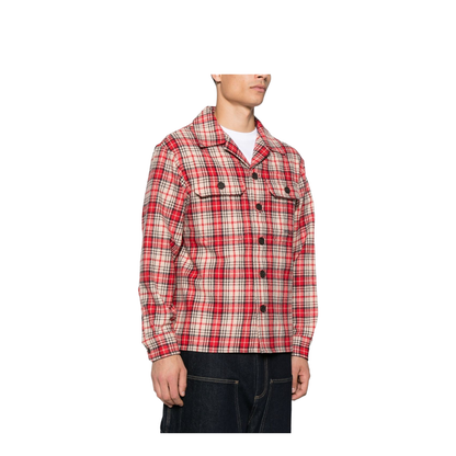 Oversized Shirt in Tartan Virgin-Wool Flannel - Image 4