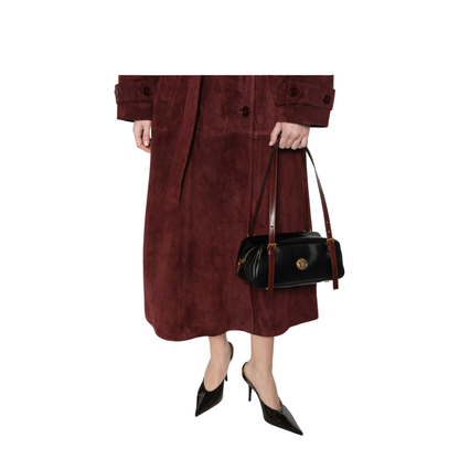 Emblème Nappa Bowling Bag - Black - Image 2